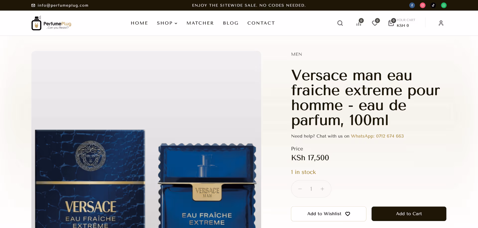 Perfume Plug